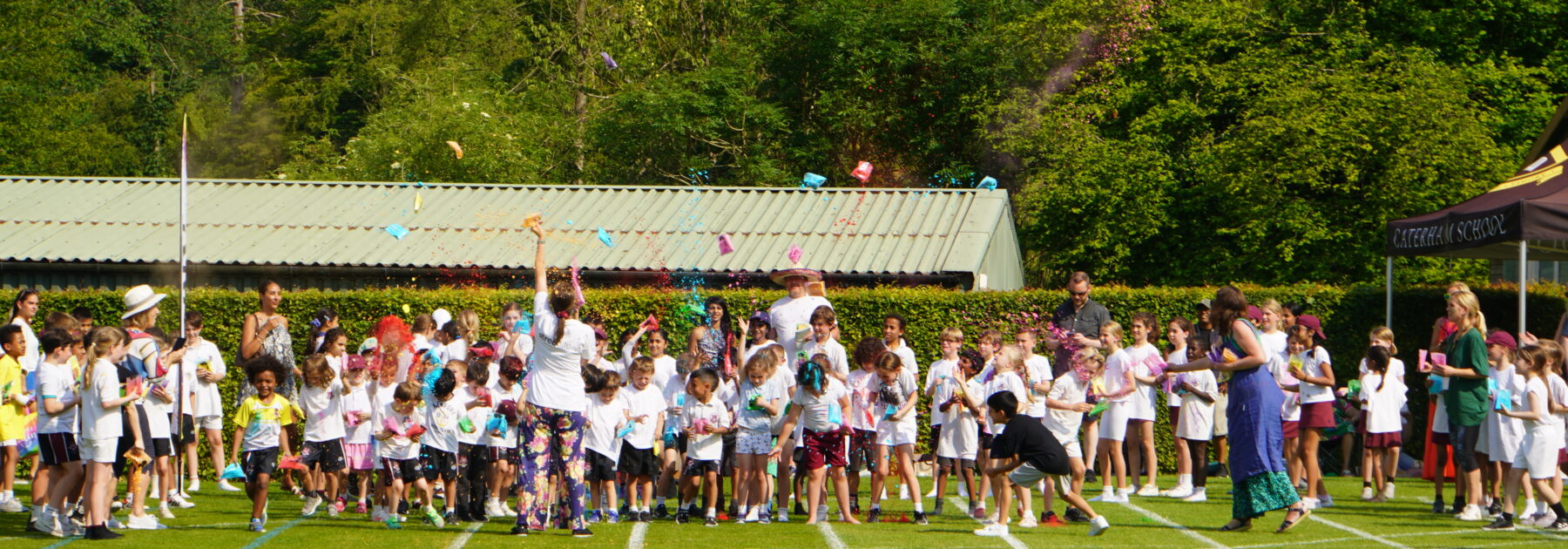 Crazy Colour Run in the Sun