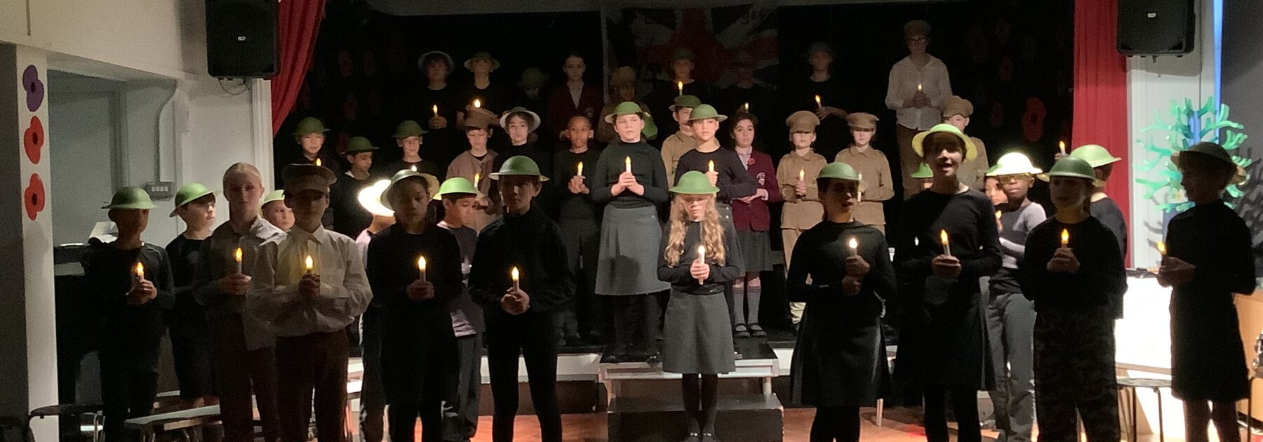 Moving Year 6 Performance for Remembrance