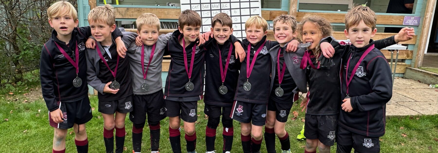 U8 Medal Winners at Prep Tournament